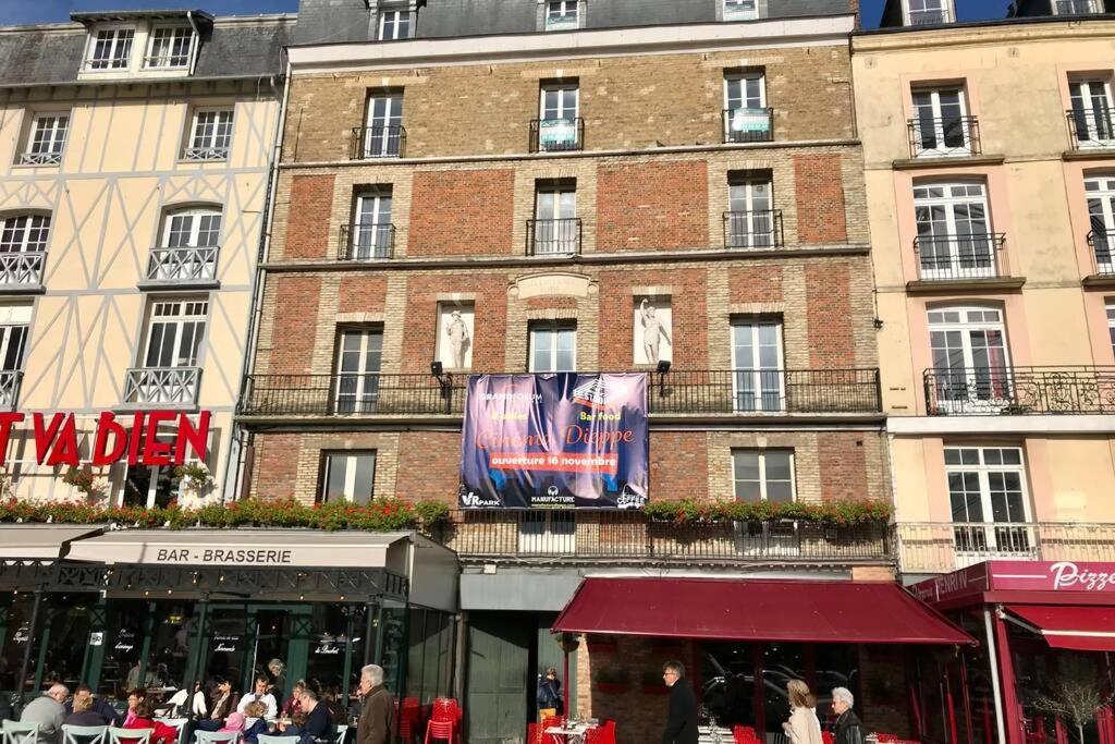Le Quai 7 4E Apartment Dieppe Bagian luar foto