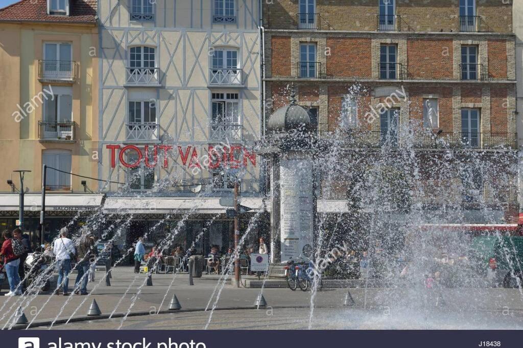 Le Quai 7 4E Apartment Dieppe Bagian luar foto